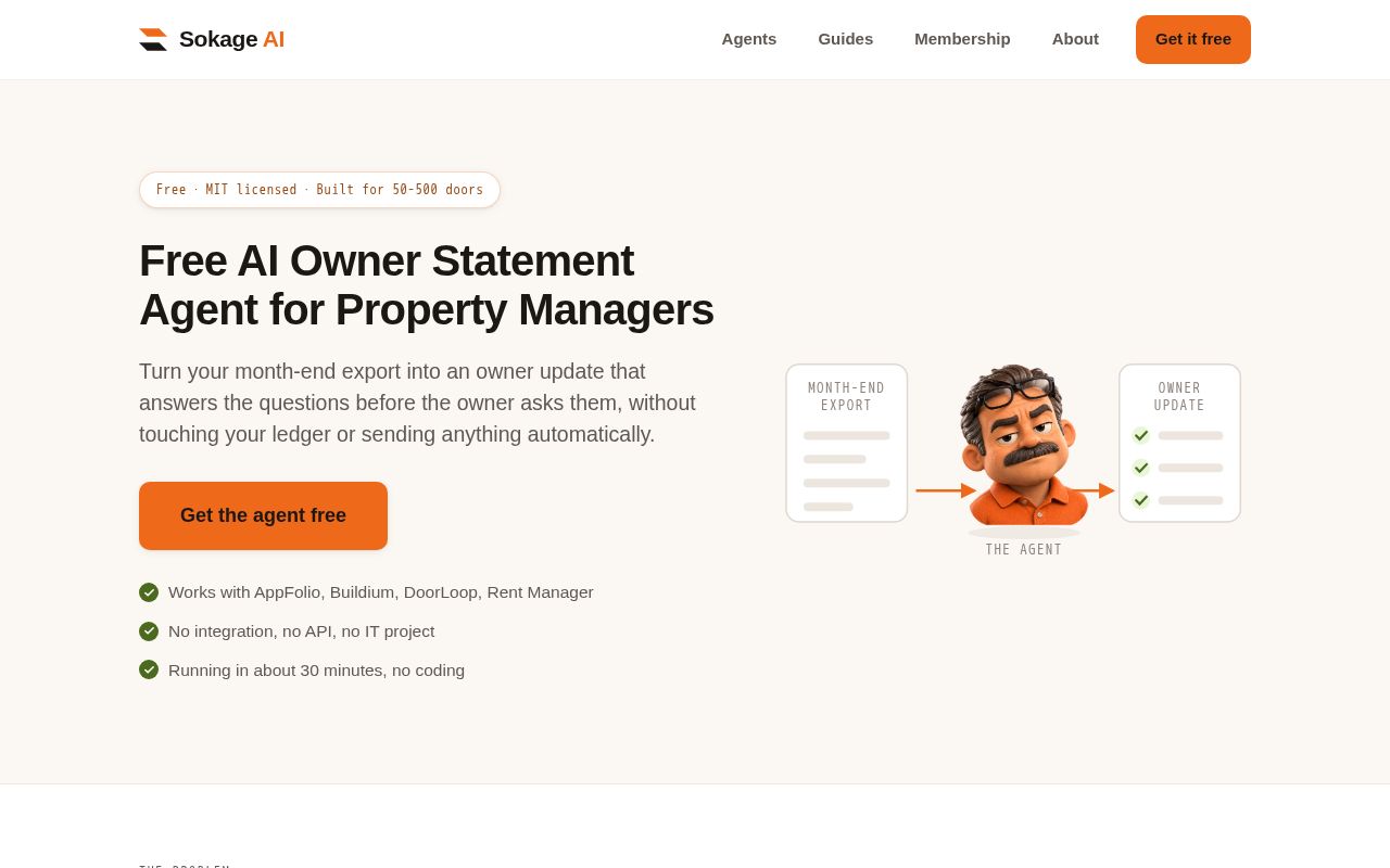 Preview of Owner Statement Agent