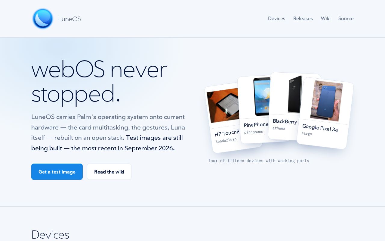 Preview of WebOS Ports Github Io
