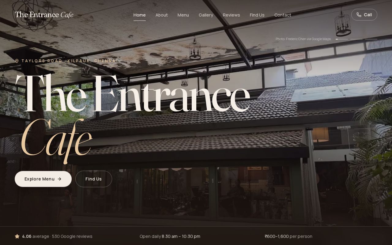 Preview of The Entrance Cafe