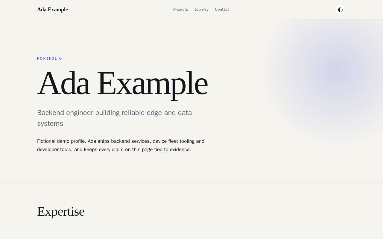 Preview of Tracefolio