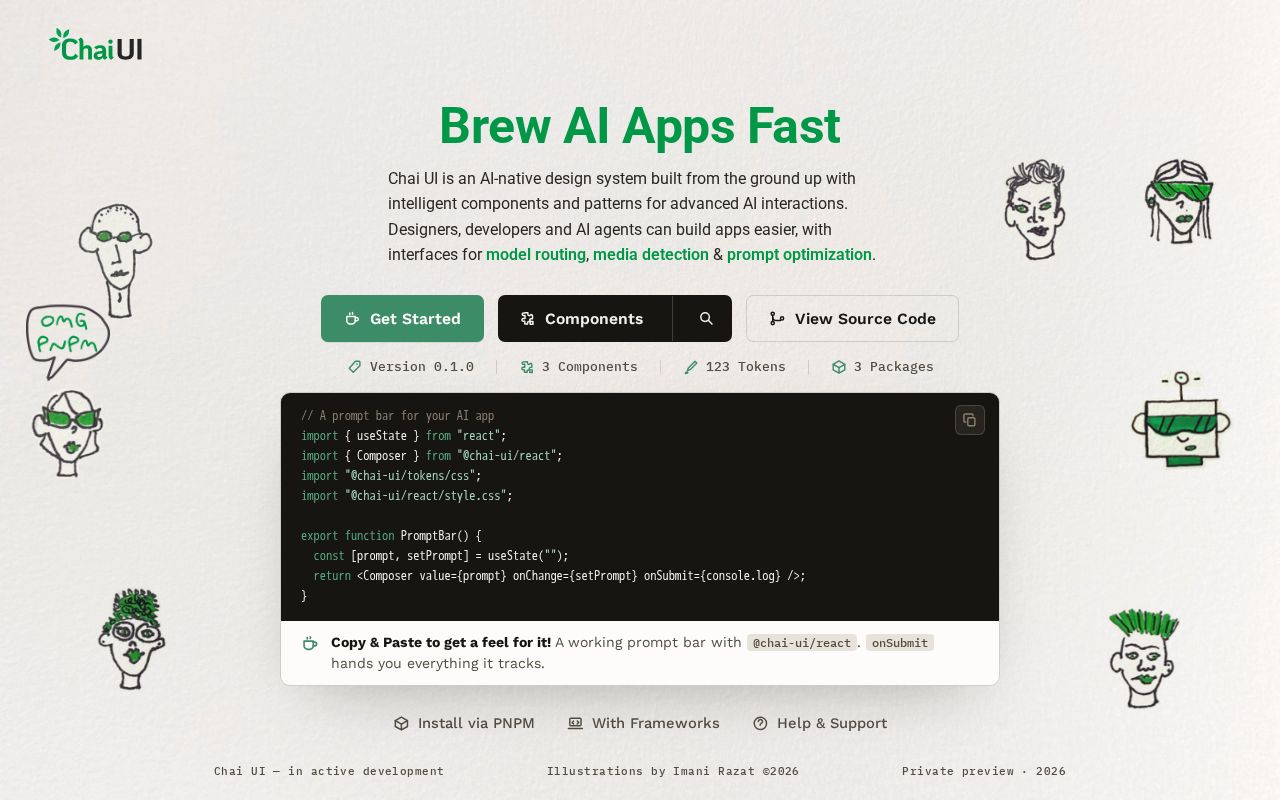 Preview of Chai Ui