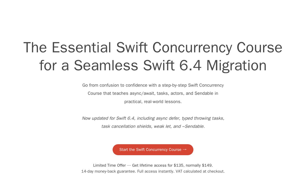 Preview of Swift Concurrency Agent Skill