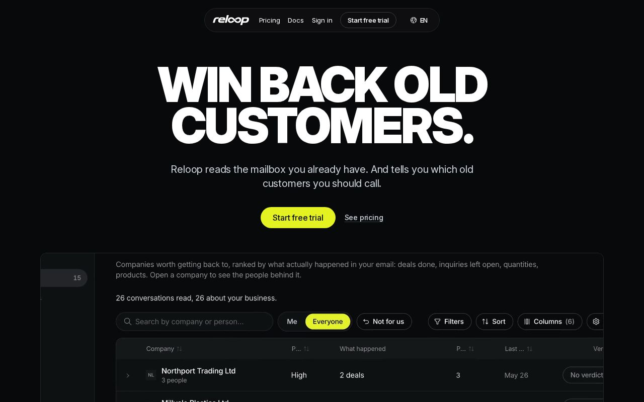 Preview of Reloop