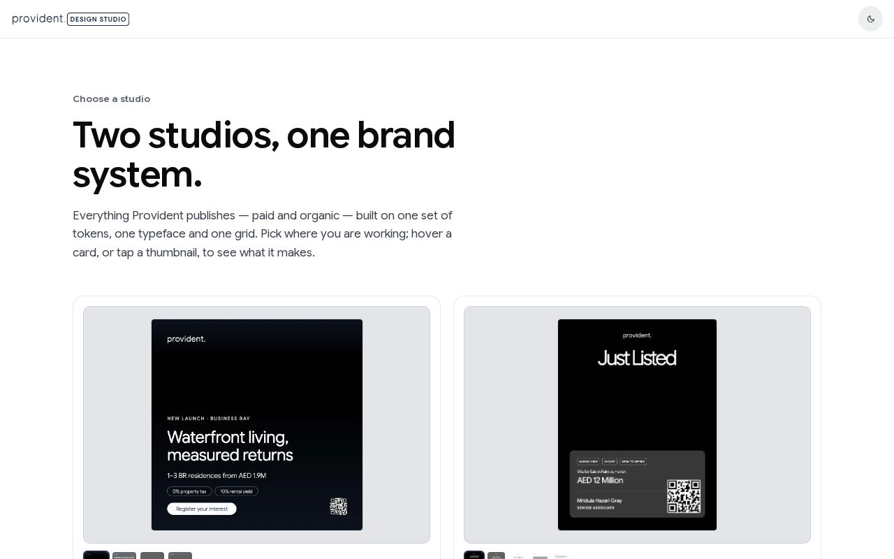 Preview of Provident Design Studio