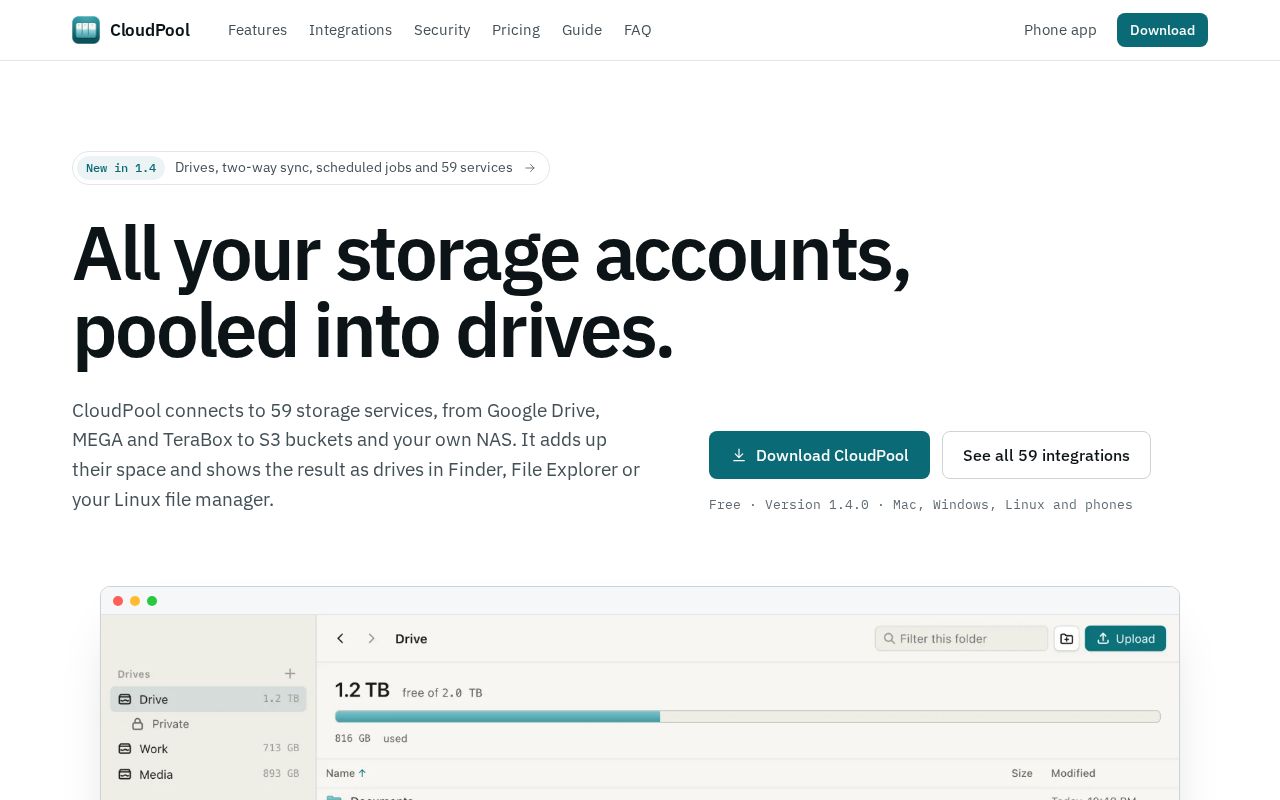 Preview of Cloudpool