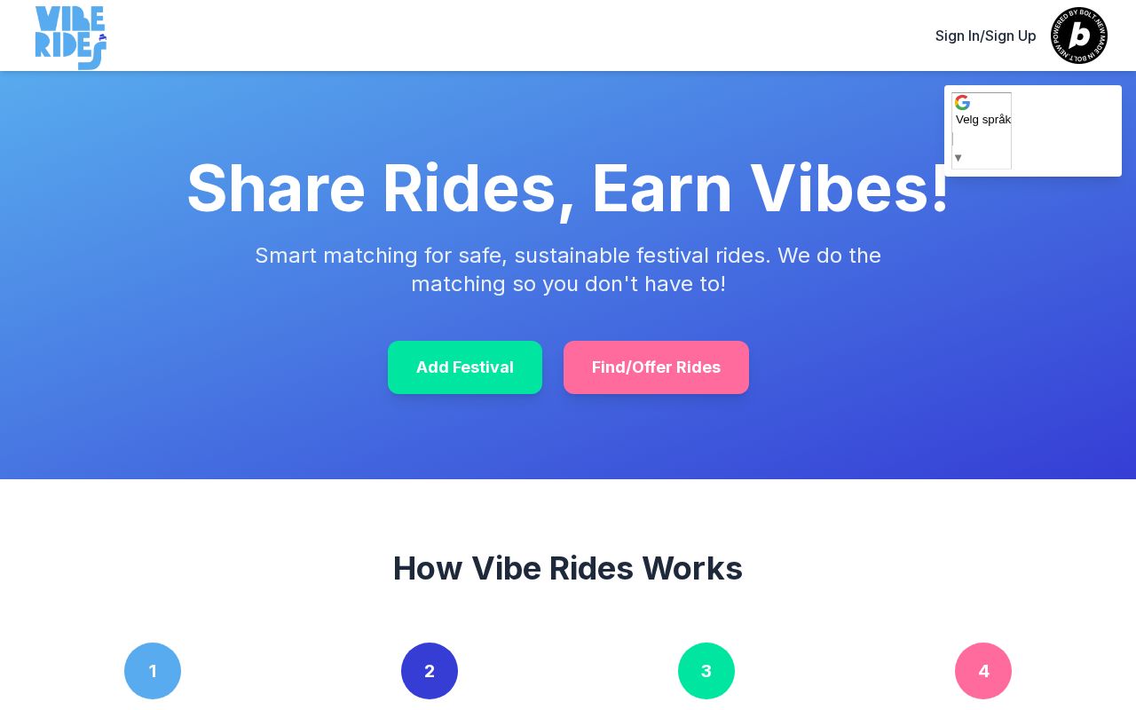 Preview of Vibe Rides