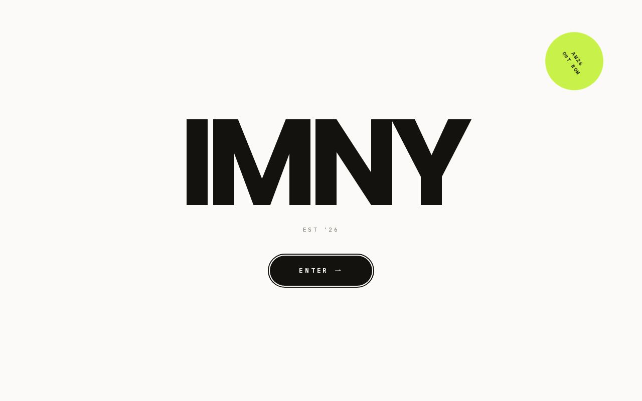 Preview of IMNY