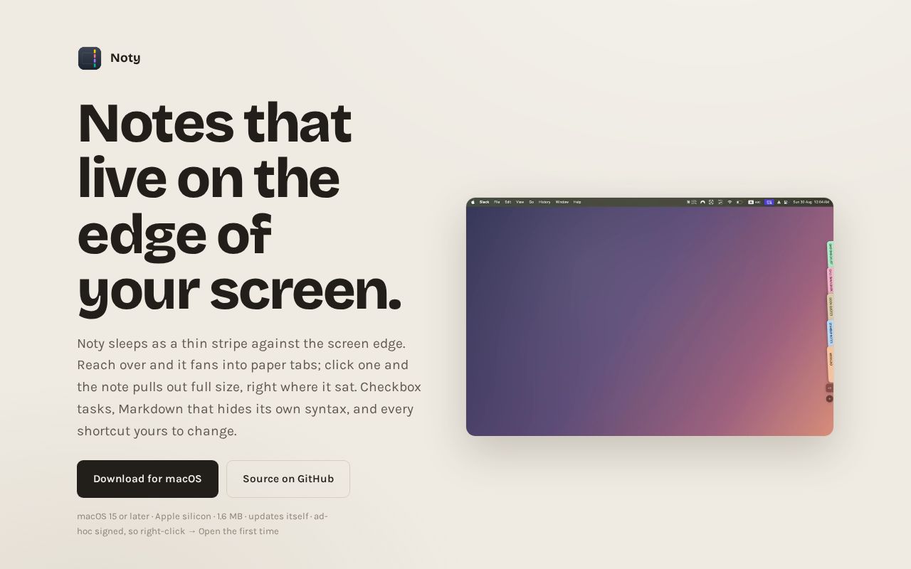 Preview of Noty
