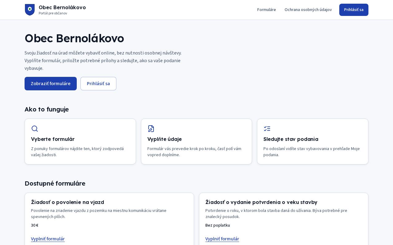 Preview of Obecny Portal