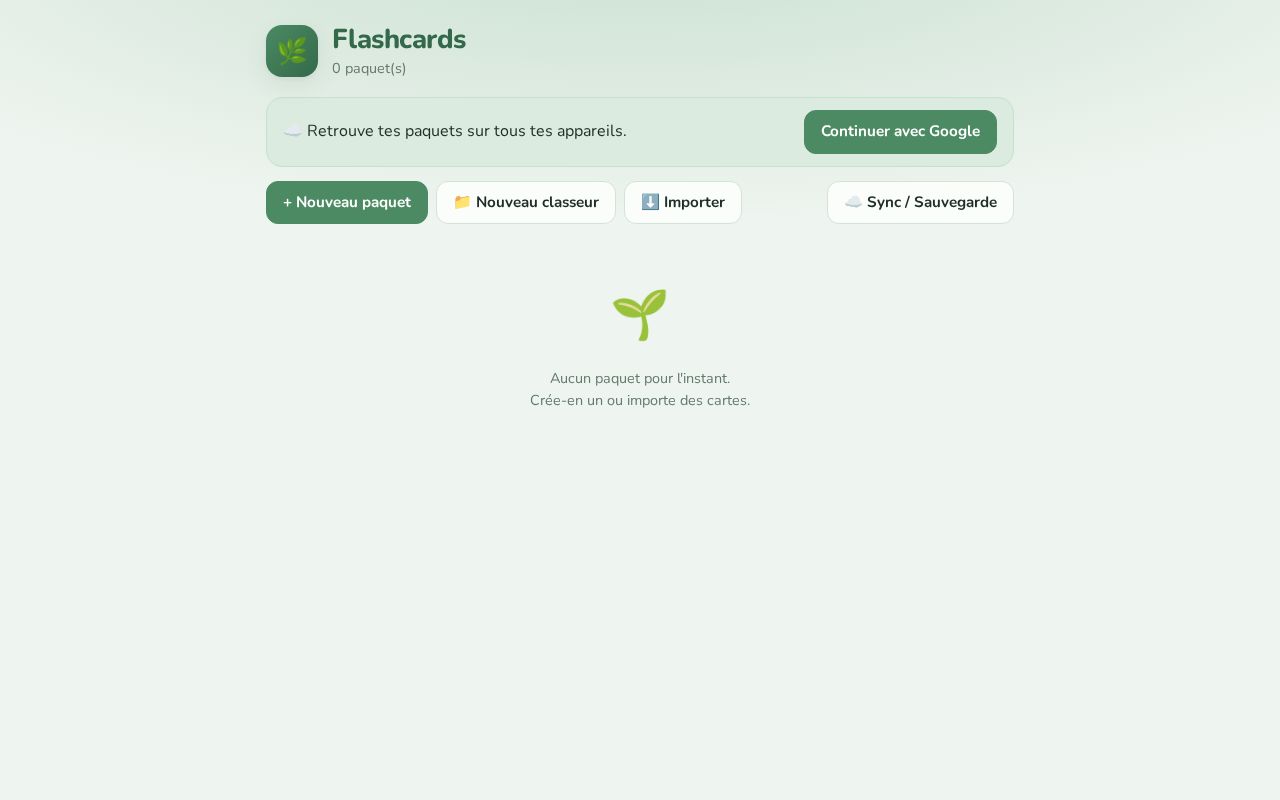 Preview of Flashcards