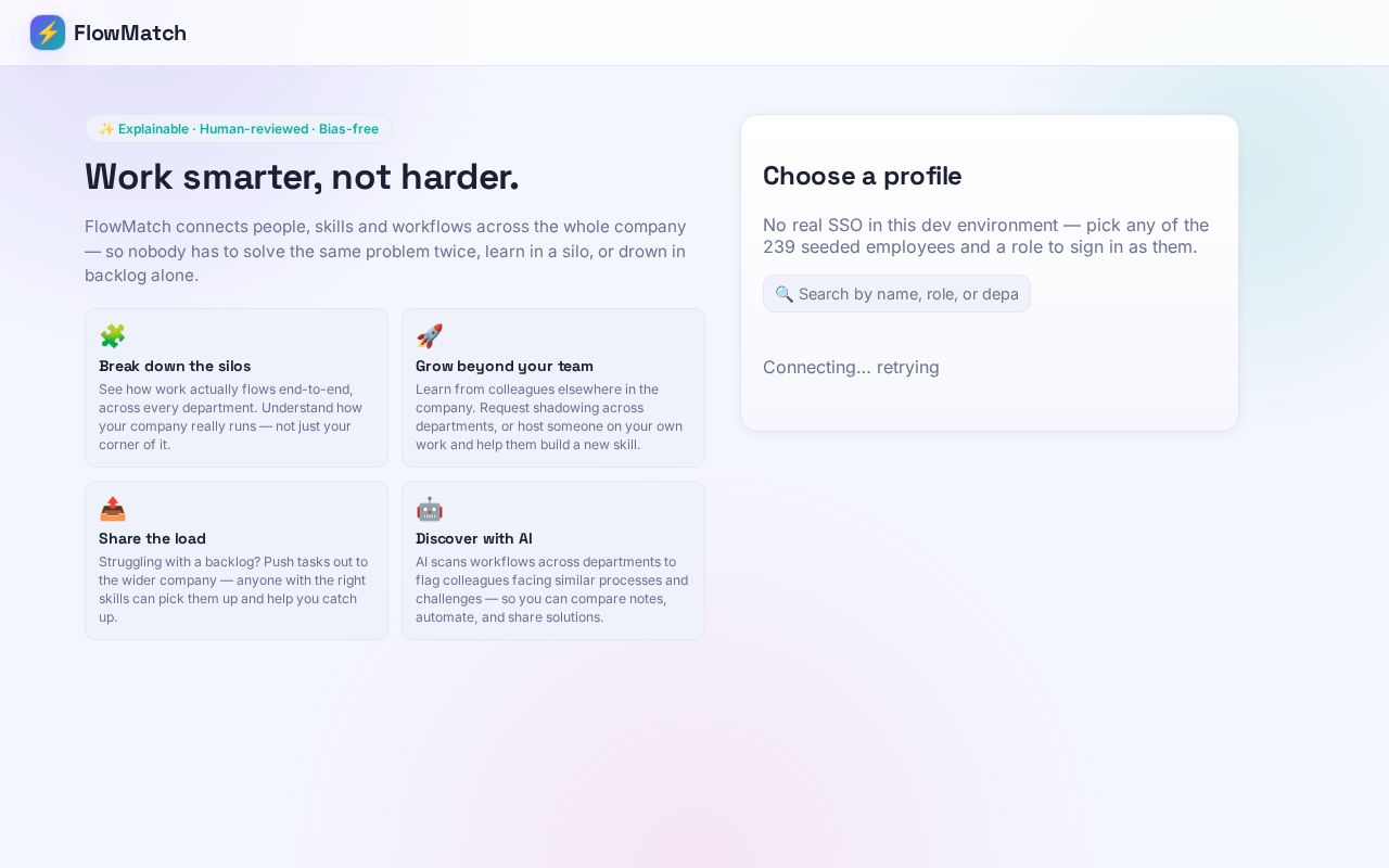 Preview of FlowMatch