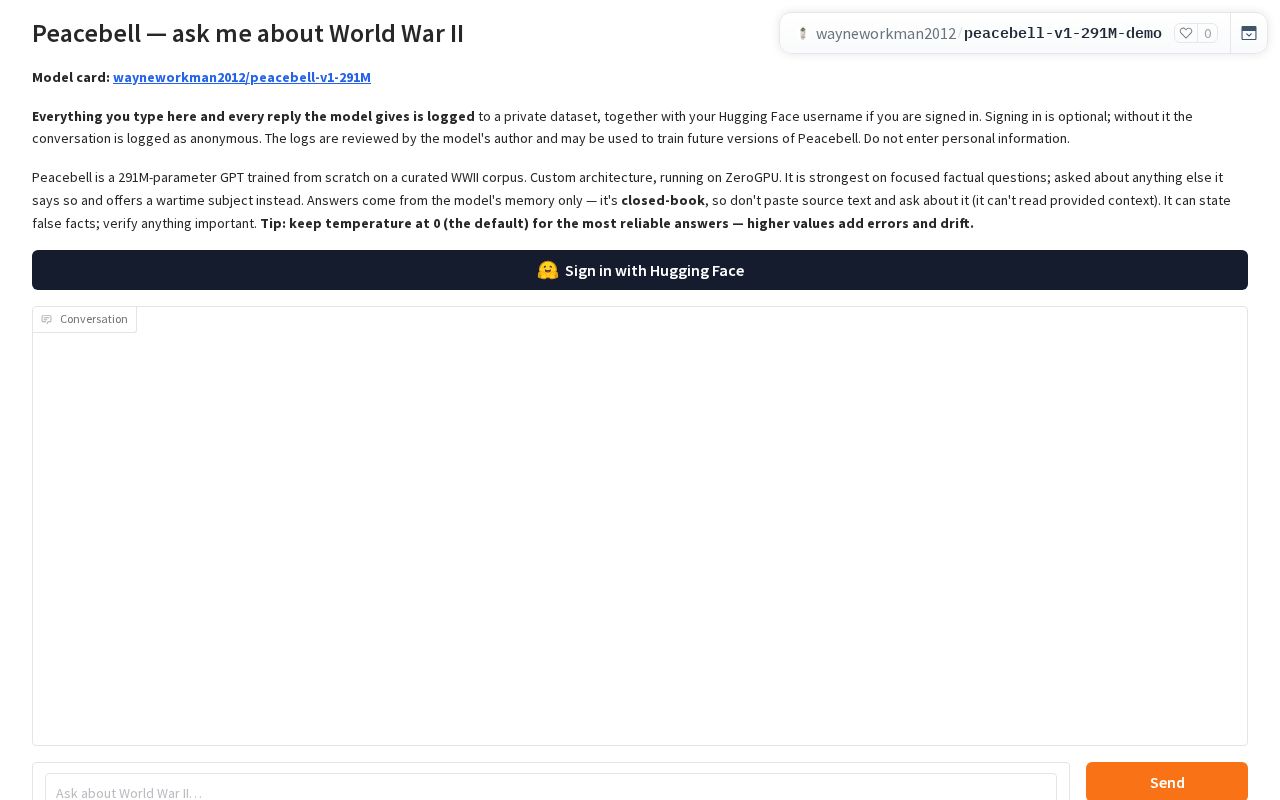 Preview of Peacebell Demo