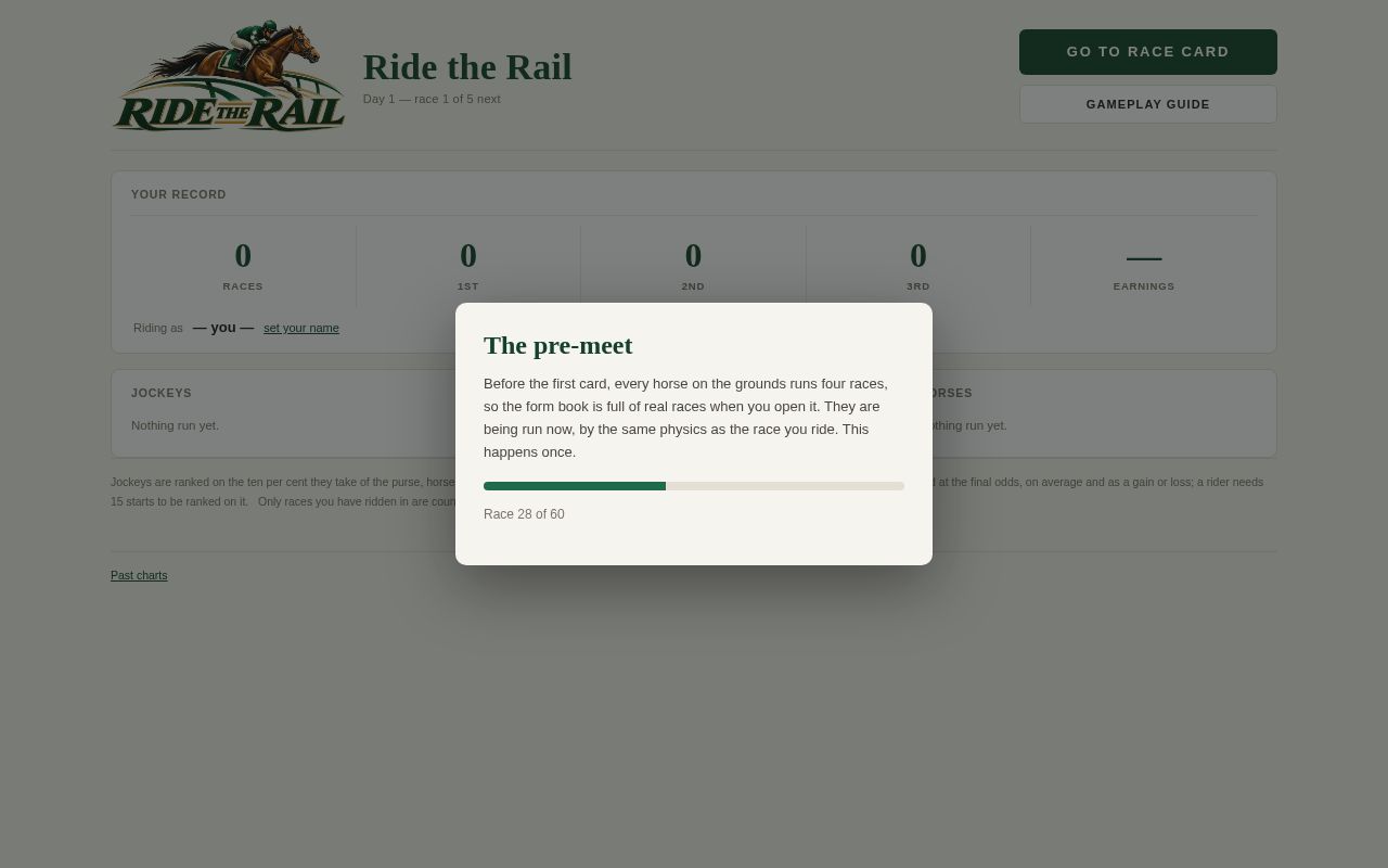 Preview of Ride The Rail
