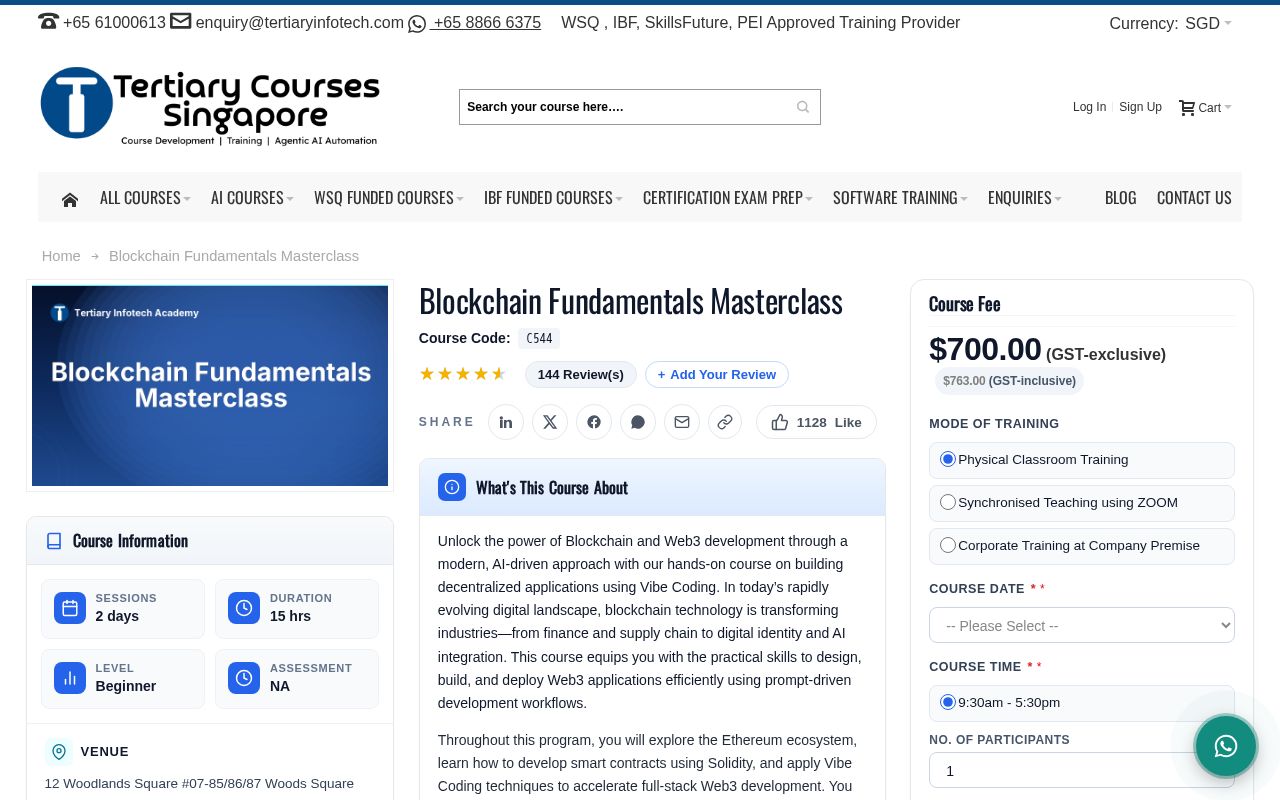 Preview of C544 Blockchain Fundamentals Masterclass