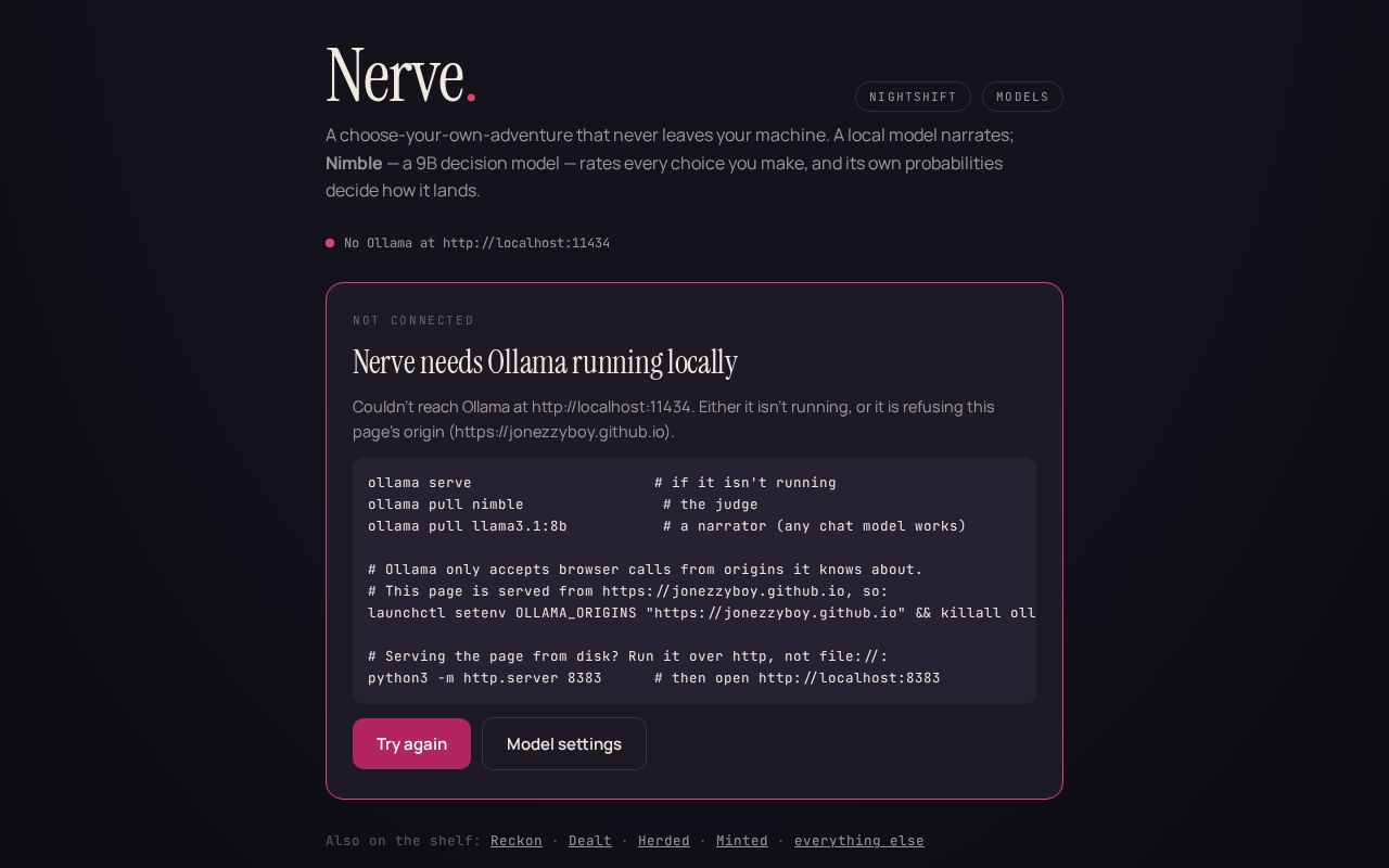 Preview of Nerve