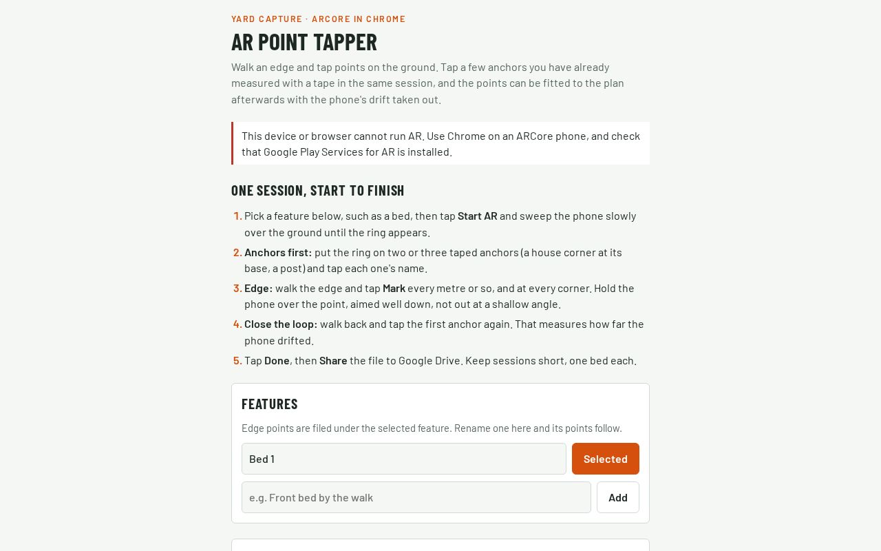 Preview of AR Point Tapper