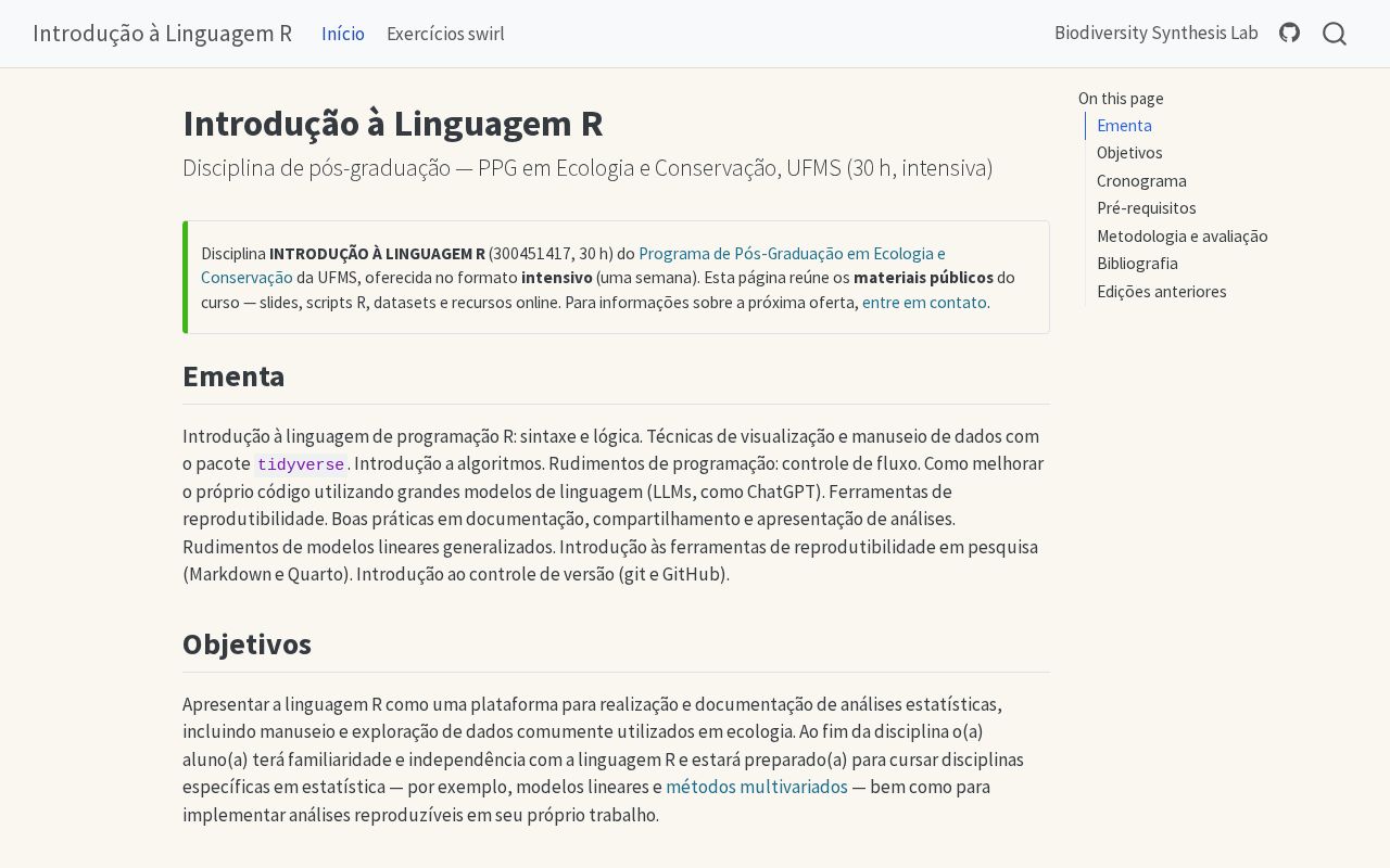 Preview of Introducao A Linguagem R