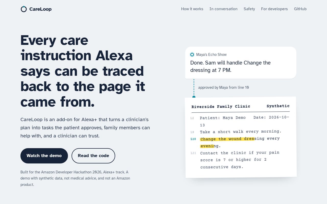 Preview of CareLoop