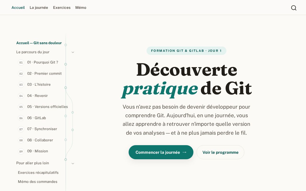 Preview of Git Decouverte Pratique
