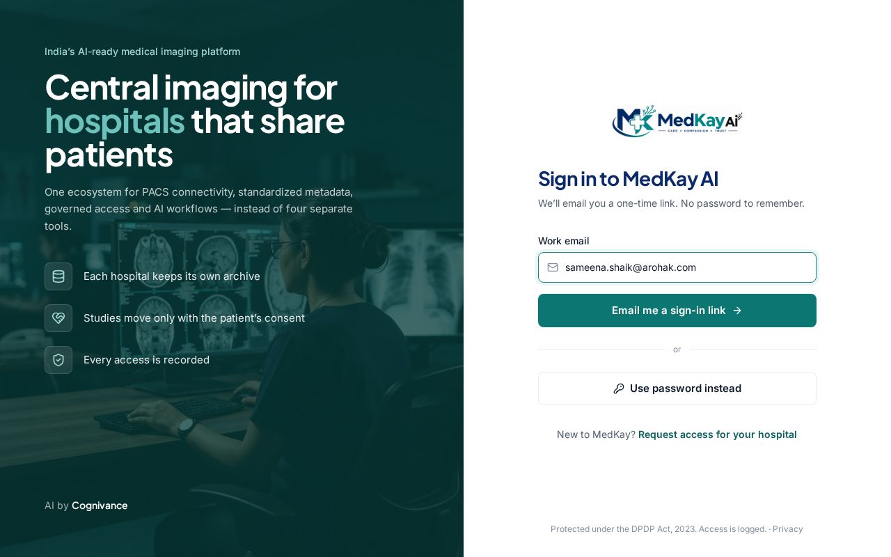 Preview of MedkayWebApp