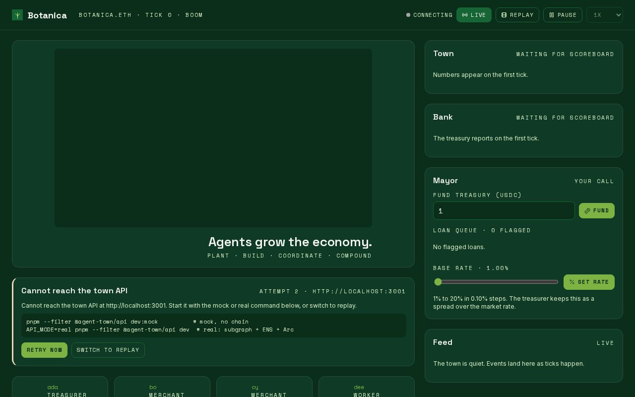 Preview of Gamified agent economy platform with DeFi modules. ETH Global 2026 Online Hackathon.
