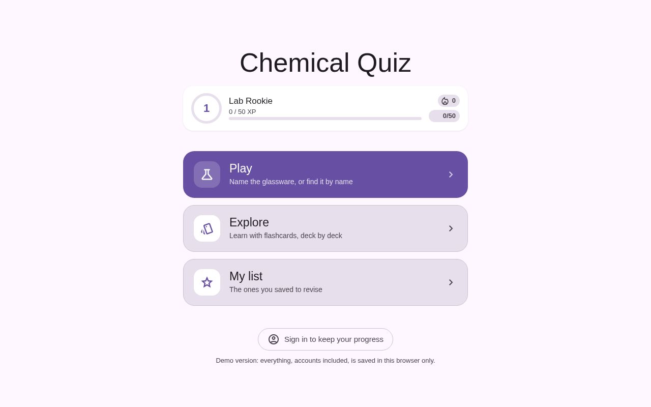 Preview of Chemquiz