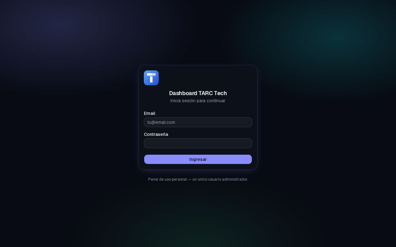 Preview of Dashboard