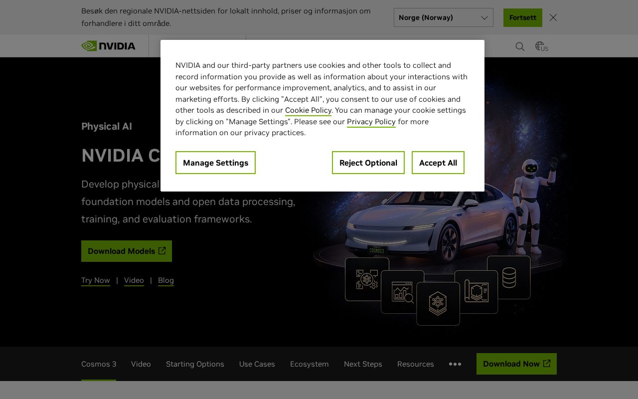 Preview of Awesome Nvidia Cosmos