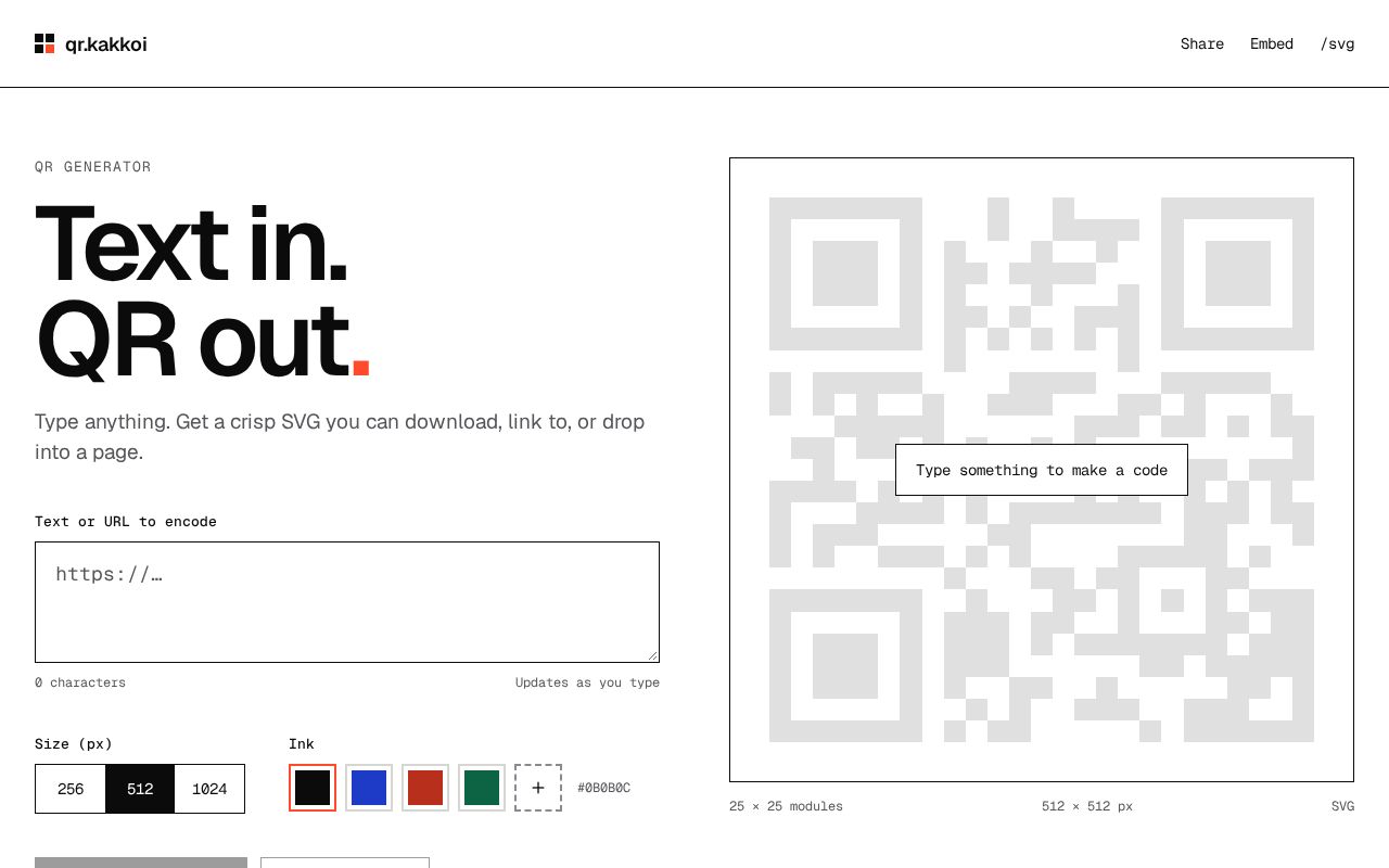Preview of Qr Generator