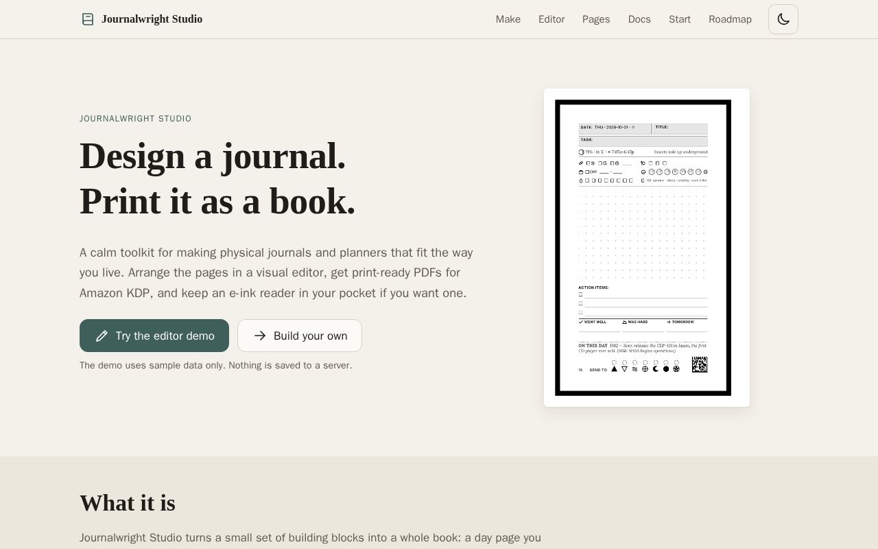 Preview of Journaling