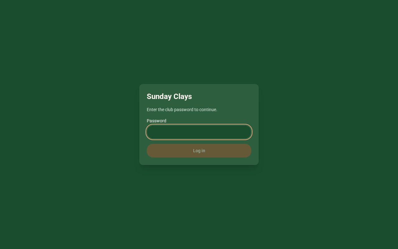 Preview of Sunday Clays