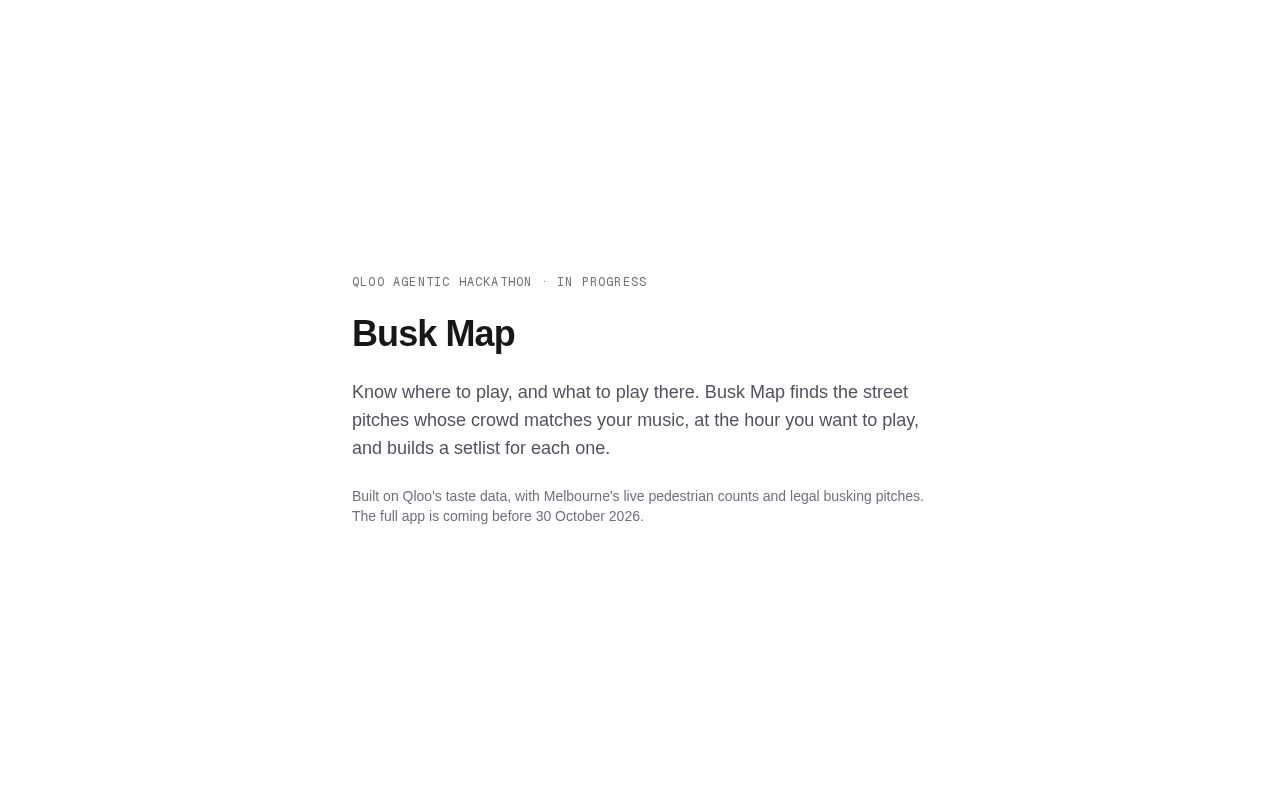 Preview of Busk Map