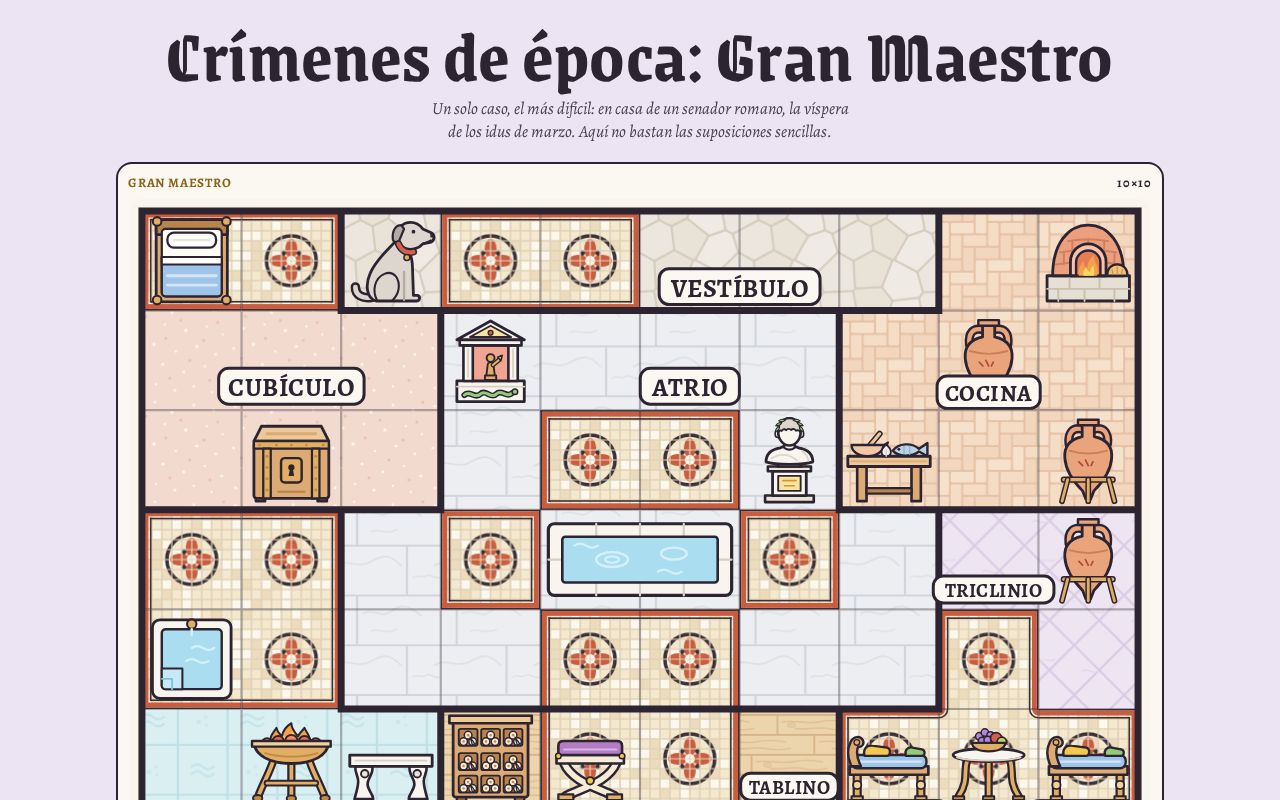 Preview of Crimenes De Epoca Gran Maestro