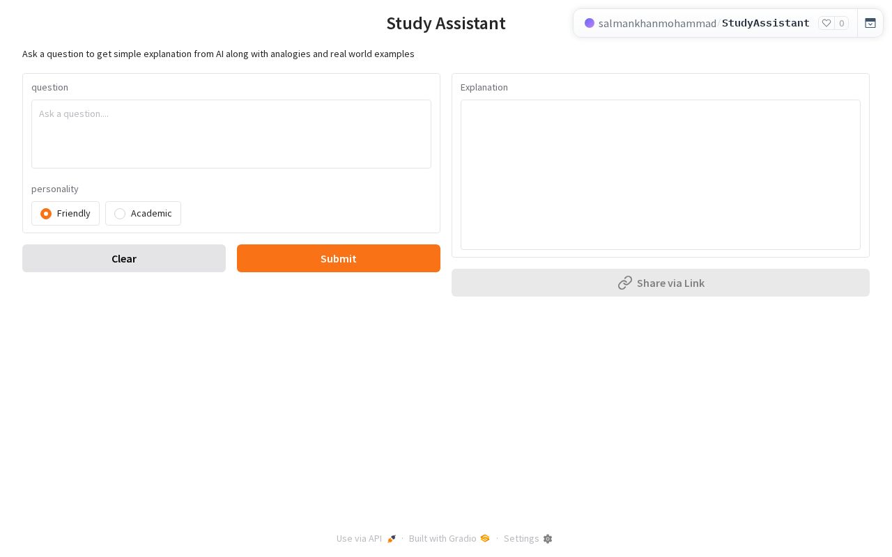 Preview of StudyAssistant