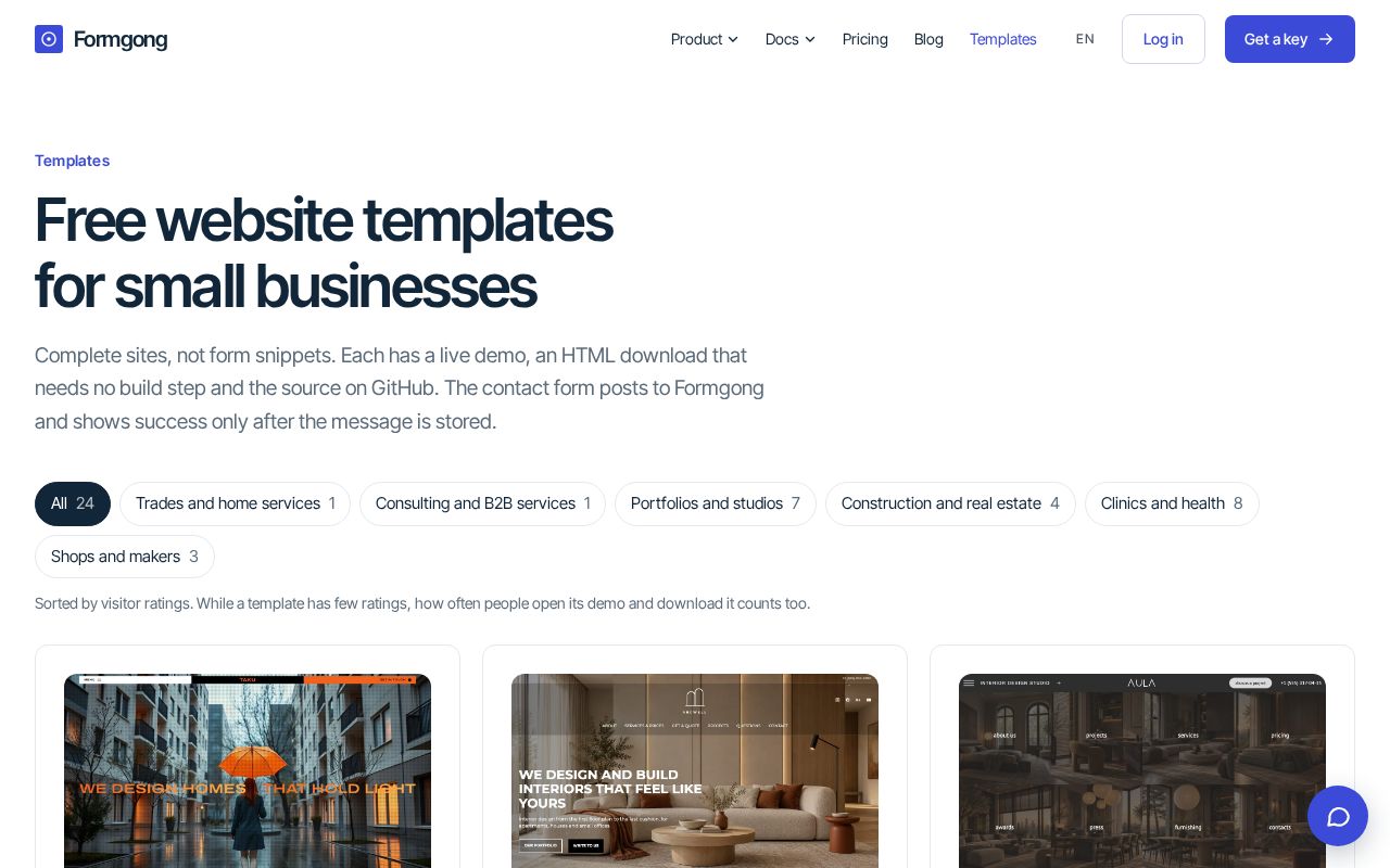 Preview of Formgong Themes