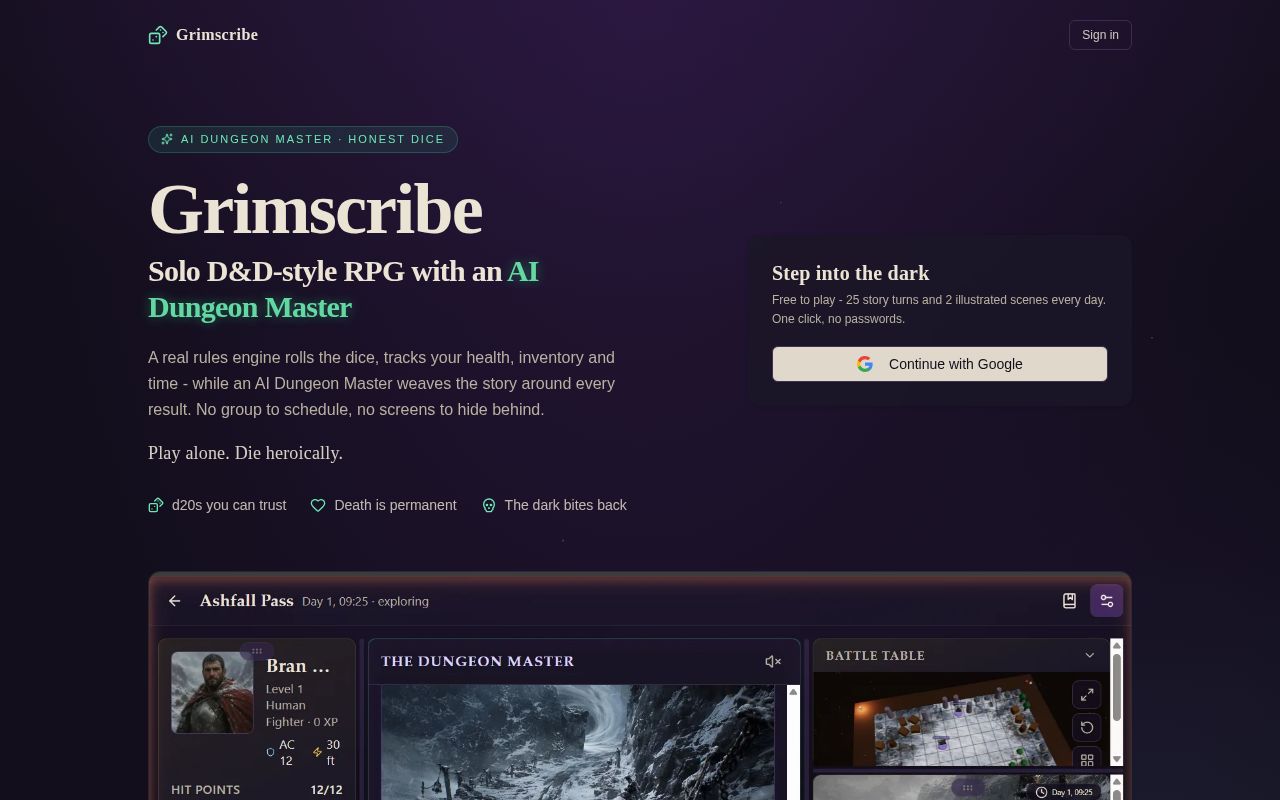 Preview of Grimscribe
