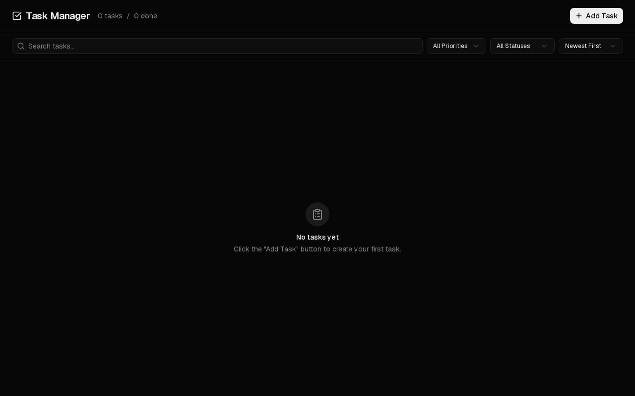 Preview of Task Manager Website 247