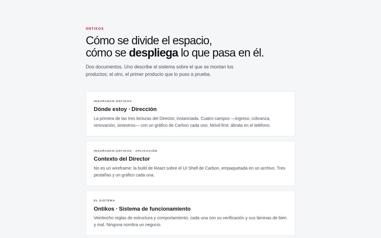 Preview of Sistema de diseño de Ontikos