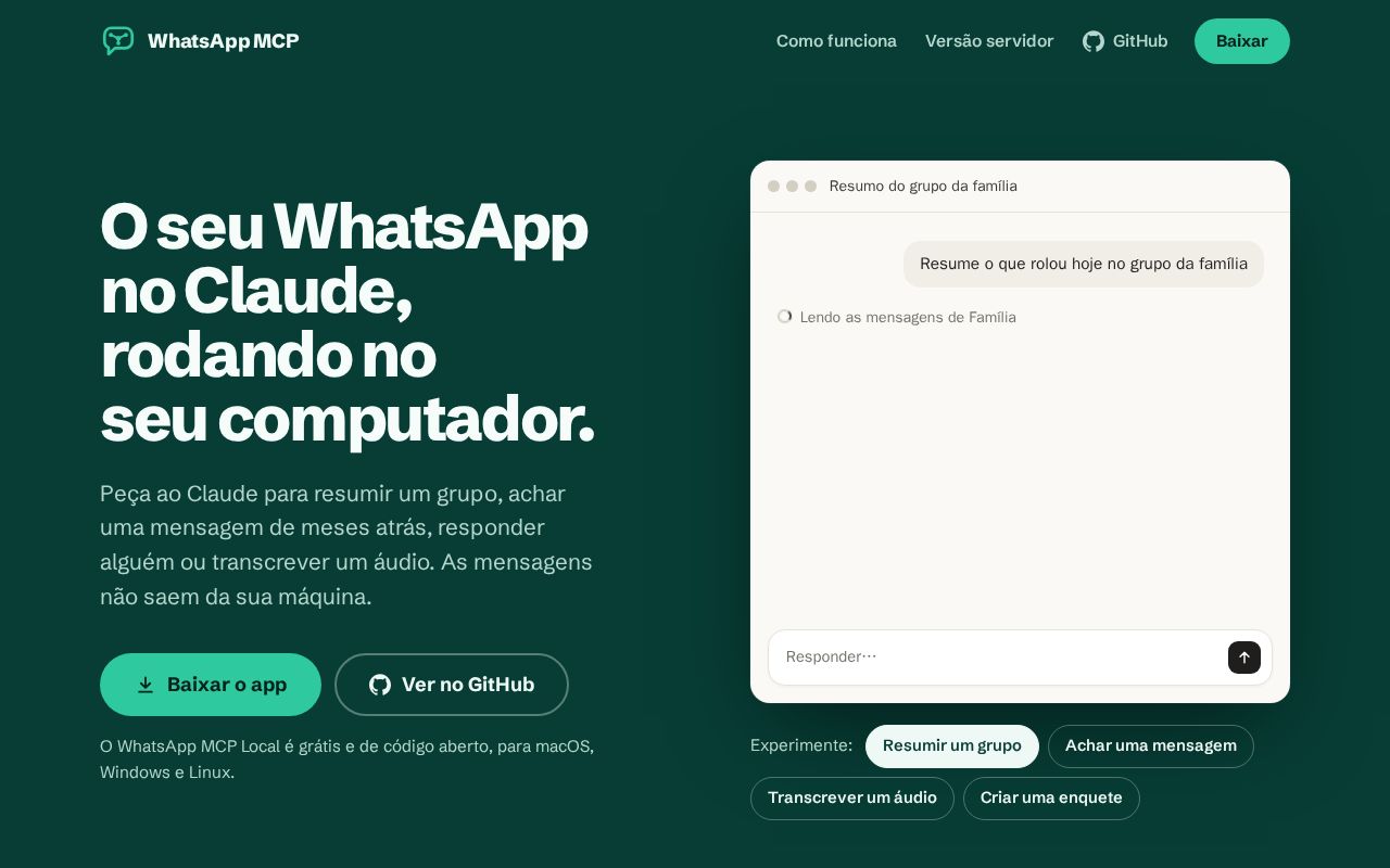 Preview of Whatsapp Mcp Local