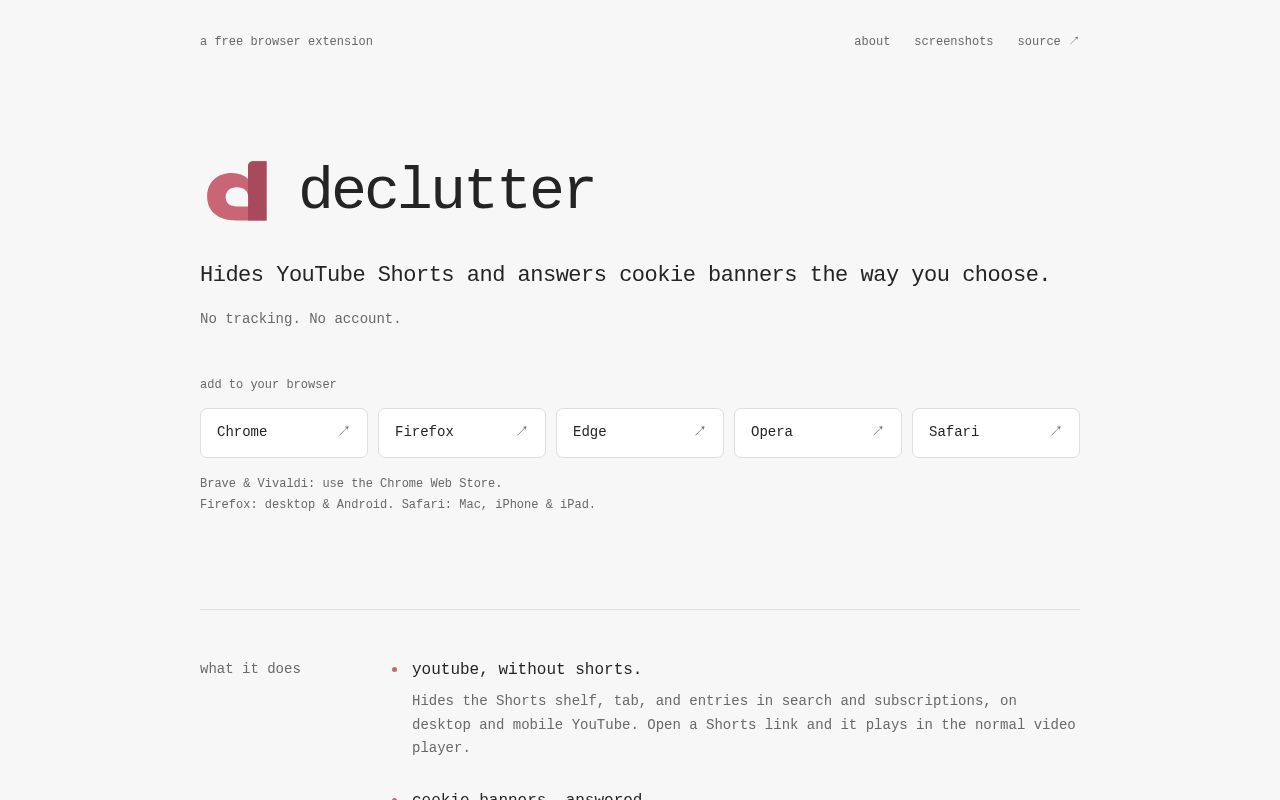 Preview of Declutter