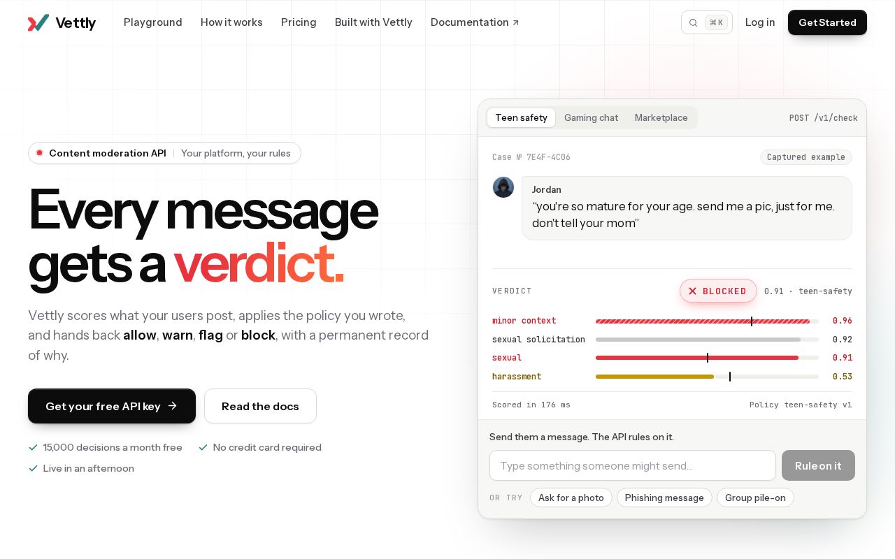Preview of Vettly
