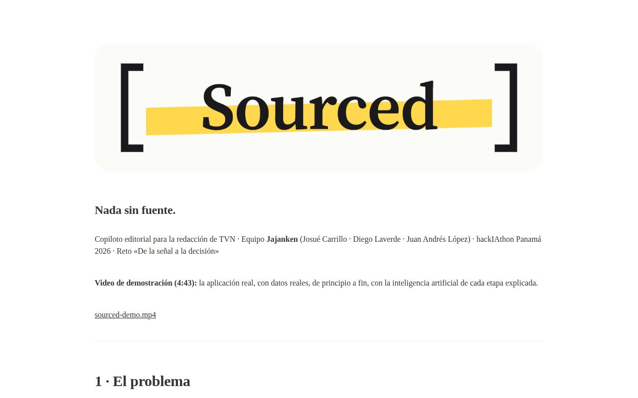 Preview of Sourced