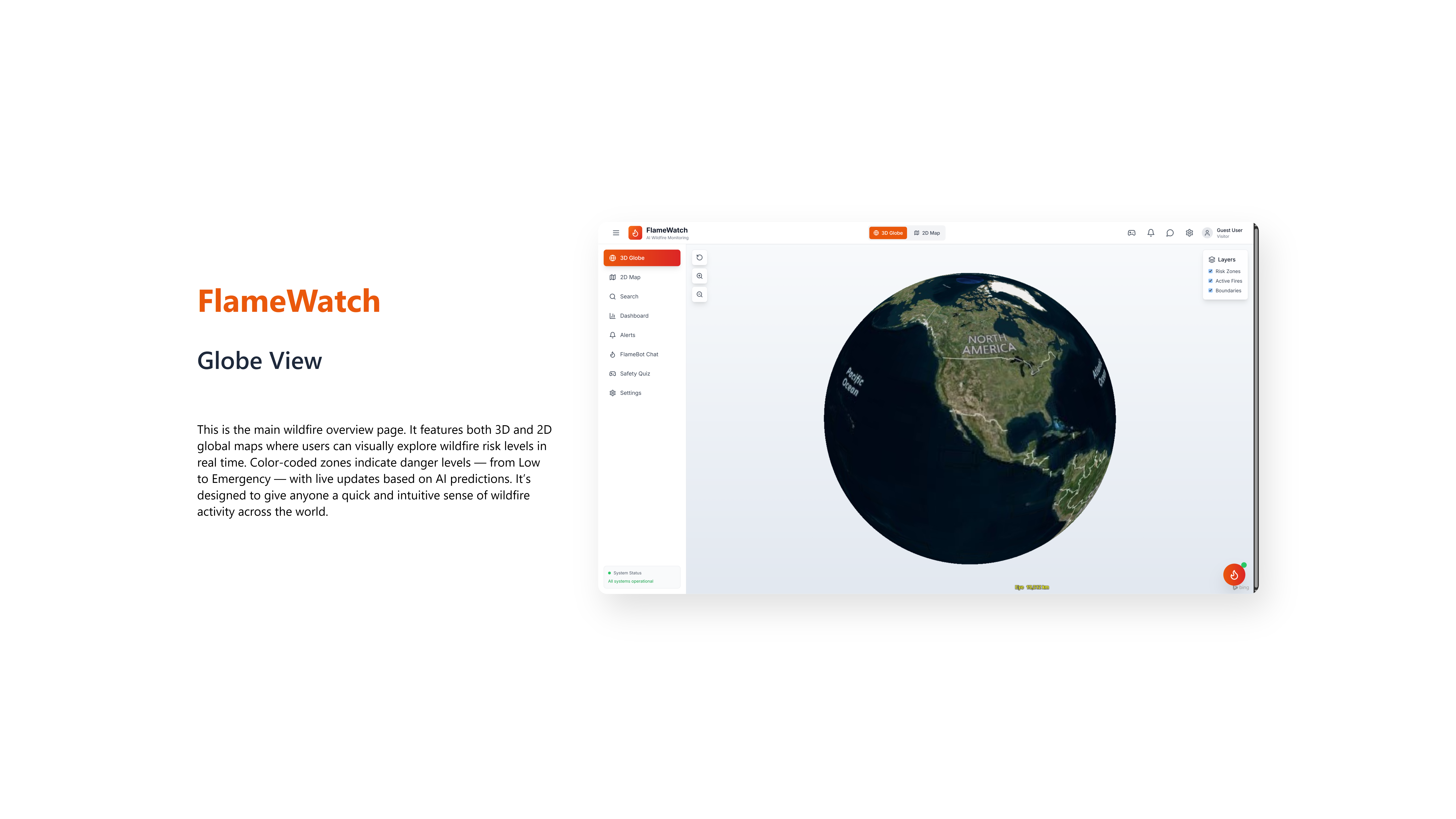 Preview of FlameWatch