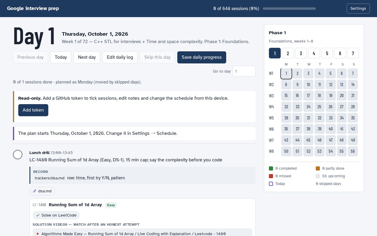 Preview of Google Interview Prep