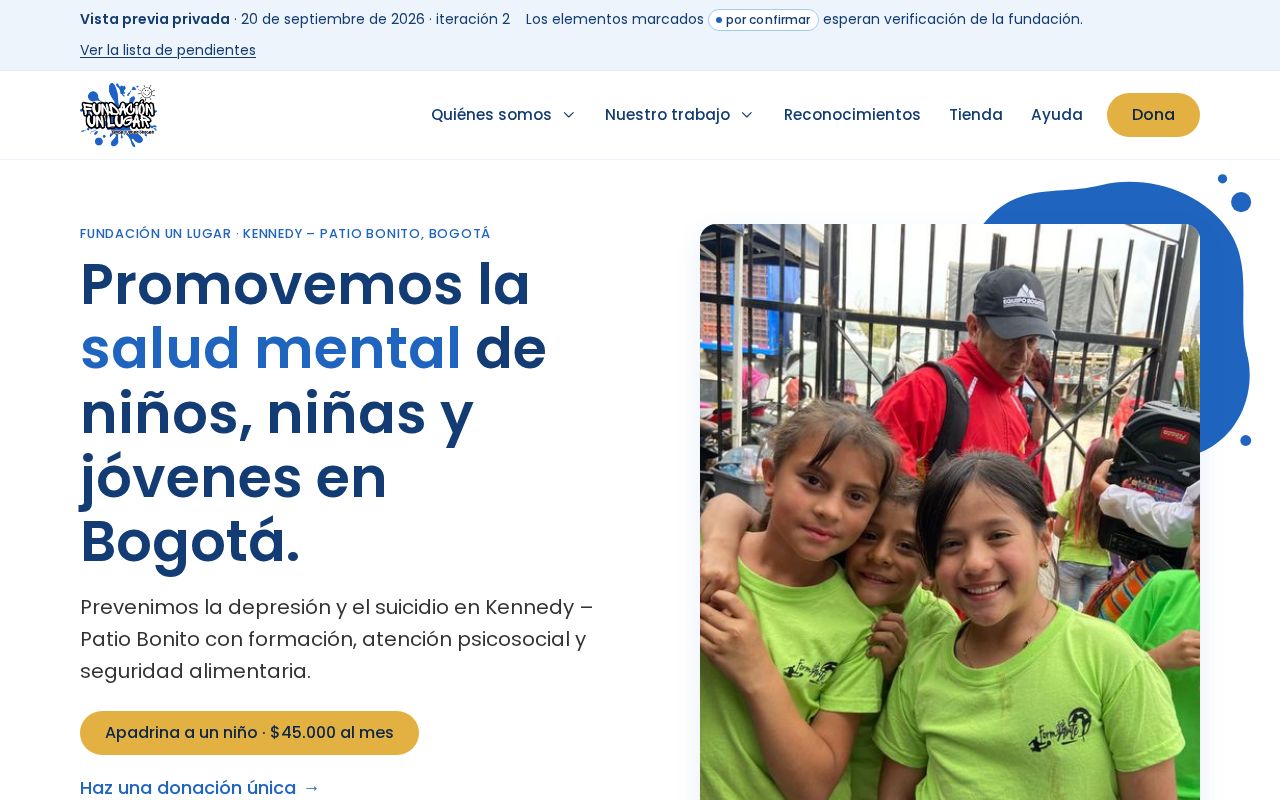 Preview of Un Lugar Preview