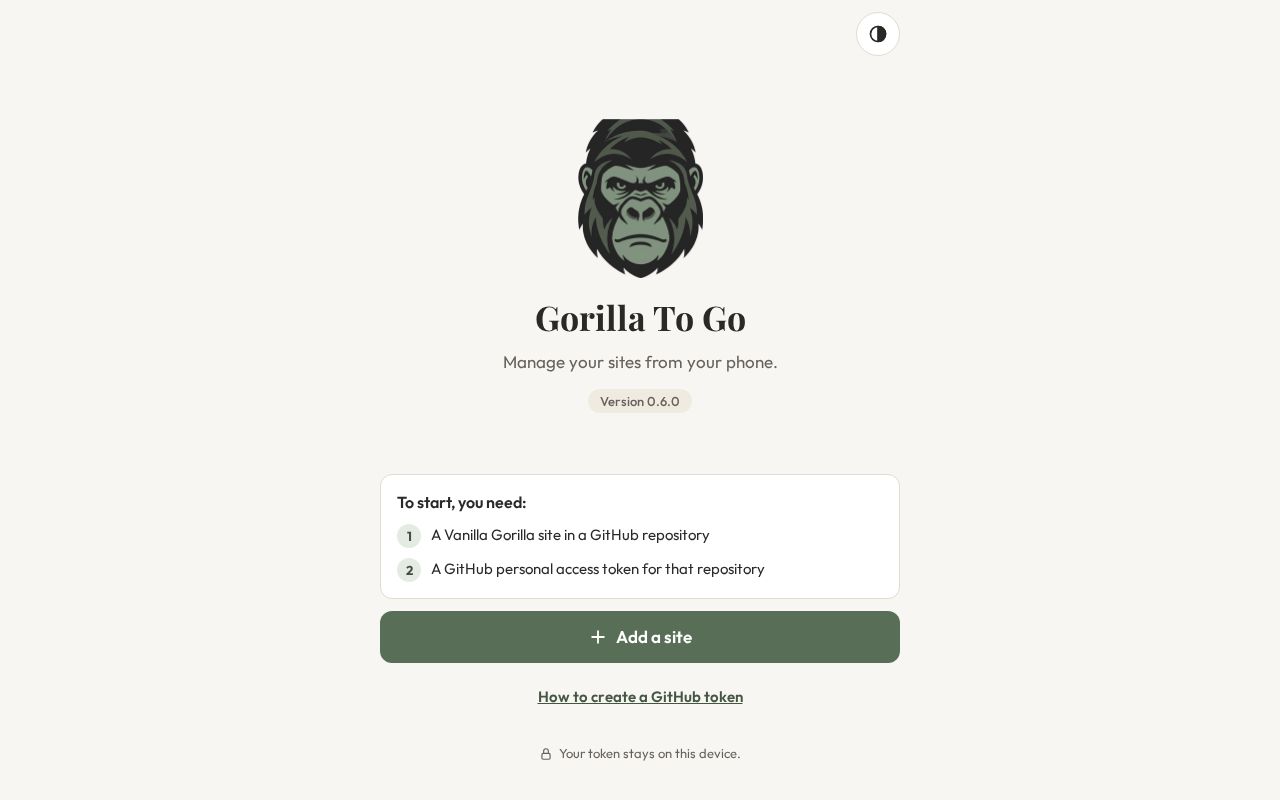 Preview of Gorilla To Go