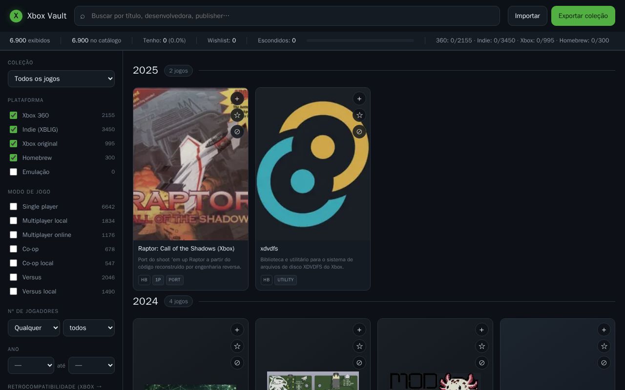 Preview of Xbox Vault