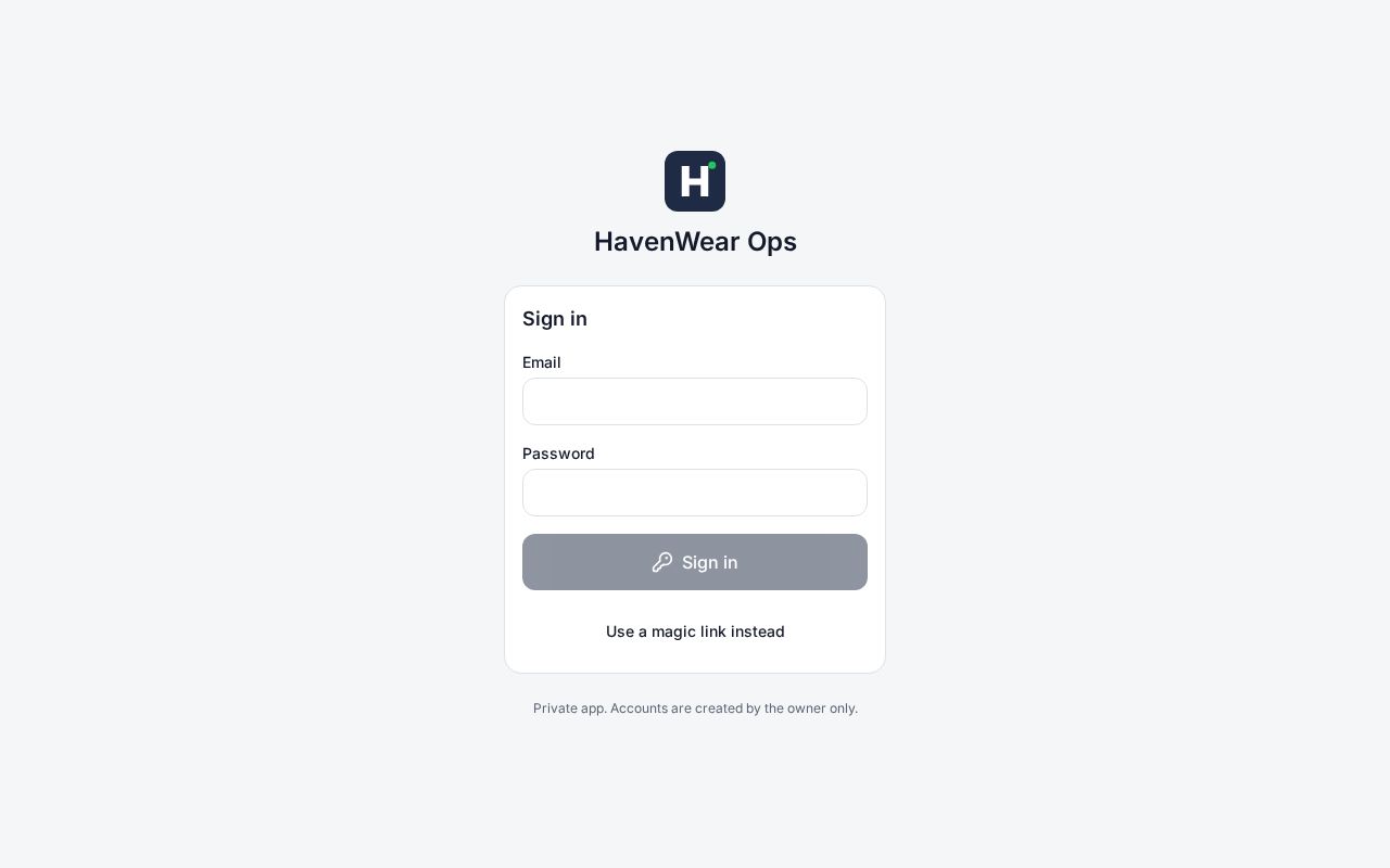 Preview of Havenwear Ops