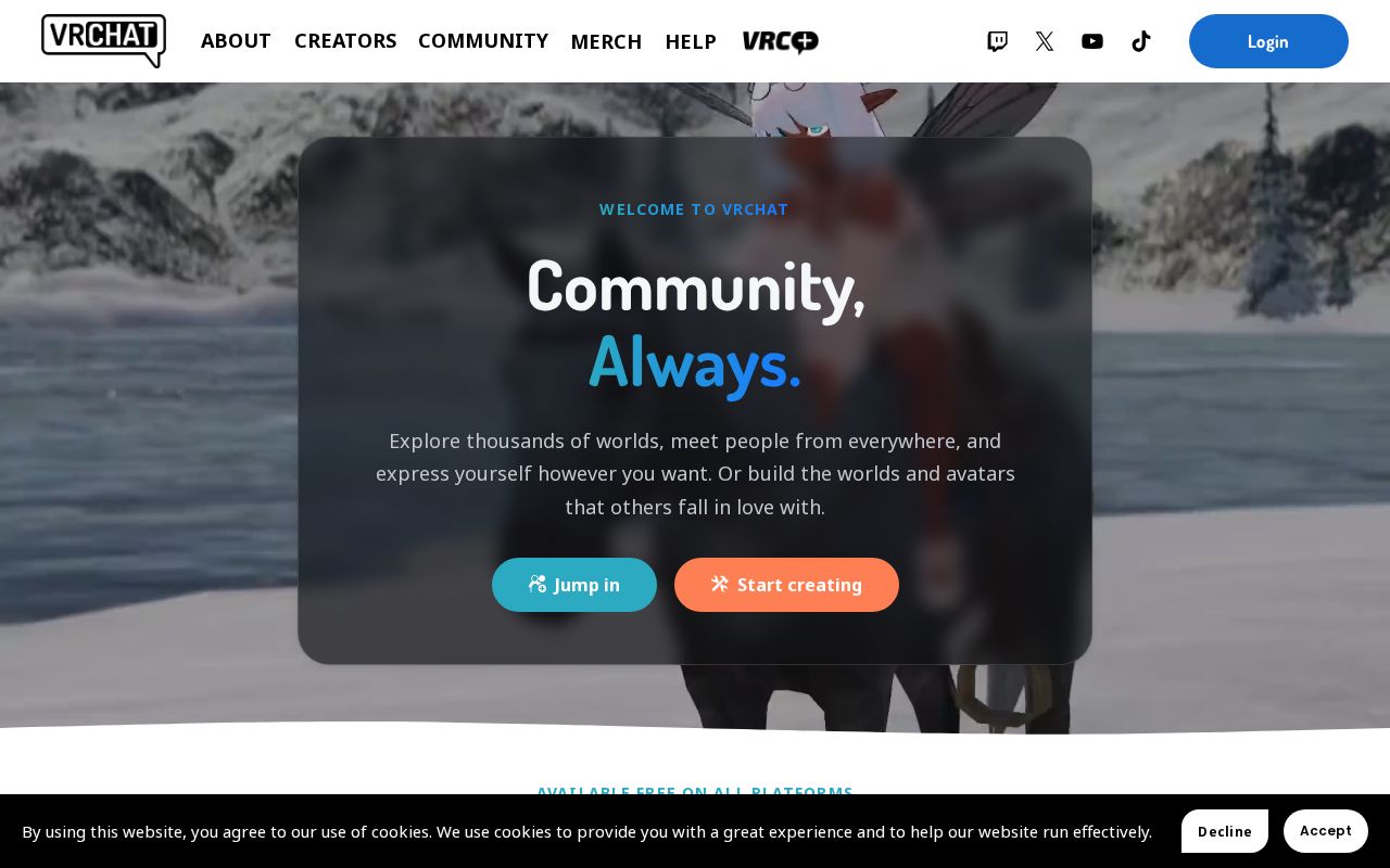Preview of Discovervr Chat Redirect