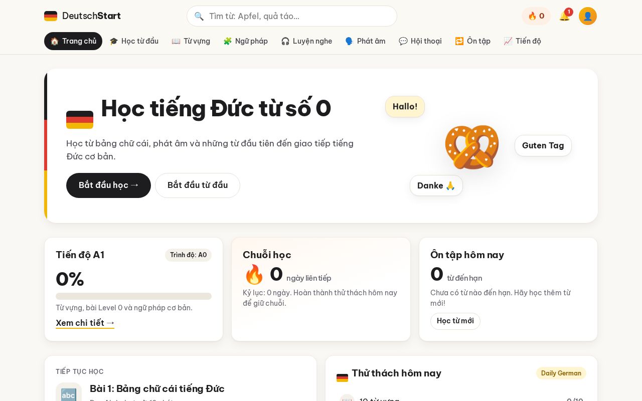 Preview of DeutschStart